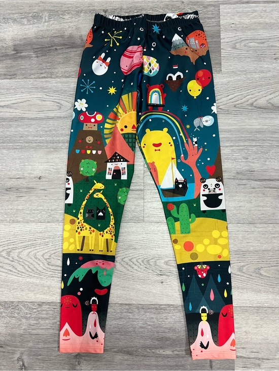 Japan LA Pants - RARE JapanLA x Crowded Teeth Super Mini Universe Leggings S